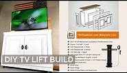 DIY TV Lift Cabinet Build (Free Step by Step Project Plan & Cut List)