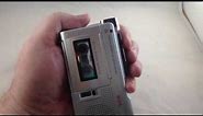 Sony M-560V Clear Voice Plus Microcassette-Corder Demo