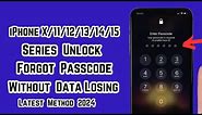 iPhone X/11/12/13/14/15 Series Unlock iF Forgot Passcode Without Passcode Or iTunes ( No Data Loss)