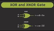 Logic Gates : XOR and XNOR gates Explained | XOR and XNOR gate as Inverter