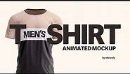 Men's T-shirt Animated Mockup Presentation