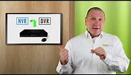 The Difference Between an NVR & DVR explained.
