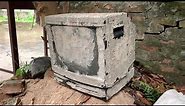 Restoration SONY TV produced in 1990 | Antique television restore | Restore old color TV