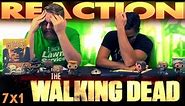 The Walking Dead 7x1 PREMIERE REACTION!! "The Day Will Come When You Won't Be"