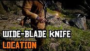Wide Blade Knife Location in Red Dead Redemption 2
