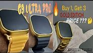 American G9 Ultra Pro Fendior Unboxing | Budget-Friendly Gold Smartwatch ❣️ 2023 Latest Watch