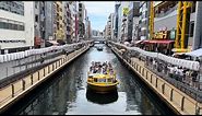 Osaka Tombori River Cruise Tour | Dotonbori Canal | Japan
