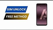 Unlock Samsung A10 Unlock Galaxy A10 Unlock Samsung Galaxy A10