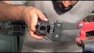 Easy AK47 Build "Homemade": Front trunnion riveting ~ Step 2 of 6