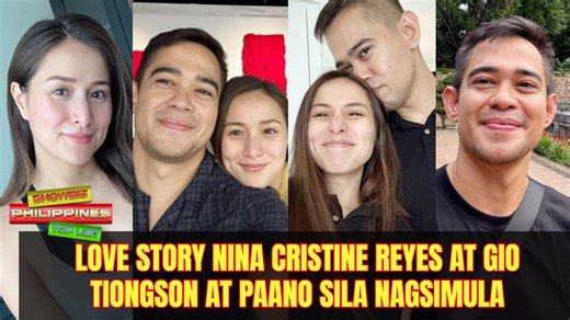 Love story nina Cristine Reyes at Gio Tiongson at paano sila nagsimula | Showbiz Philippines