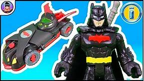 Imaginext Ninja Armor Batmobile and Batman Ninja figure Toy Review !
