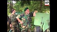 Bosnia - Moslem-Croat Troops Capture Arms Depot