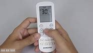 Samsung Air Conditioner Remote Tutorials | How to Use and Functions