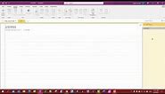 How to Create a Journal in Microsoft Onenote