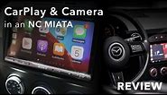 CarPlay and Backup Camera in an NC Miata! | Sony XAV-AX5000
