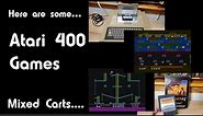 Here are some Atari 400 games