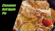 Cinnamon Roll Apple Pie- Simple and Easy