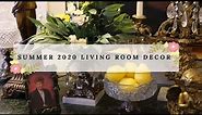 Summer 2020 Living Room Decor!!!//Summer Home Tour