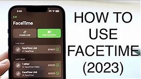 How To Use FaceTime! (Complete Beginners Guide)