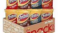 Fritos Corn Chips, Variety Pack, 1 Ounce (Pack of 40)