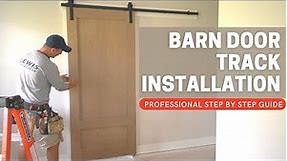 Barn Door Track Installation | Step by Step Guide