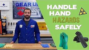 Help Protect your Hands with Chemical Resistant Gloves - Gear Up With Gregg's
