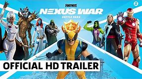 Fortnite - Official Nexus War Marvel Battle Pass Gameplay Trailer
