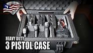 Best Heavy Duty Handgun Case? / 3 Pistol Case From Case Club