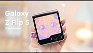 Samsung Galaxy Z Flip 5💜 aesthetic unboxing | Samsung Case | backbone | Genshin Impact