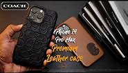 Incipio COACH Premium Leather case for iPhone 14 Pro Max #coach #leathercase #iphone