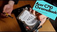 Acer C710 ChromeBook Hard Drive Replacement