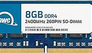 OWC 8GB PC19200 DDR4 2400MHz 260pin SO-DIMM Memory Ram Upgrade Module Compatible with 27" and 21.5" iMac (Mid 2017), and Compatible PCs (OWC2400DDR4S8GB)