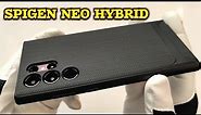 Galaxy S22 ultra SPIGEN NEO HYBRID case unboxing review