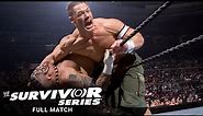FULL MATCH - Team Cena vs. Team Big Show - 5-on-5 Elimination Match: Survivor Series 2006