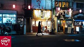 Tokyo Alley Tour At Night In Koenji 4K