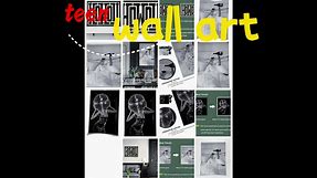 Music Aesthetics Poster Prints Funny Black and White Canvas Wall Art Trendy Retro Music Party Funky Wall Decor for Living Room Bar 24x16in Unframed