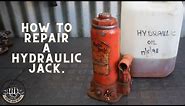 How I Repaired A Hydraulic Jack.