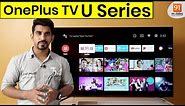 Oneplus TV U Series: Unboxing & first look | Quick overview 🔥🔥