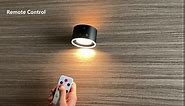 Koopala UP&Down LED Wall Sconce, Wall Mounted Lamps with Battery Operated, RGB Ambience Lights, 4 Color Temp, Dimming, Removable Charging, Touch&Remote Control, Light for Reading Bedside