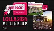 Lollapalooza Argentina 2024: el line up | Qué Pasó