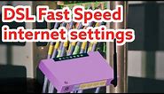 PTCL VDSL Modem Setting For Fast speed | Modem Configuration