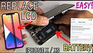 IPHONE X/XS LCD AND BATTERY REPLACEMENT (easy DIY tutorial) | SO CHEAP? WHERE TO BUY???