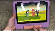 Review on the Amazon fire HD 8 kids tablet ***Get LINK in description of this video***