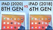 iPad (2020) 8th Generation Vs iPad (2018) 6th Generation! (Comparison) (Review)