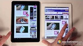 Verizon Samsung Galaxy Tab 10.1 vs iPad 2 (and other tablets) | Pocketnow