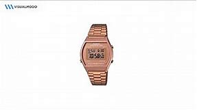 Casio Women's B640WC 5AEF Rose Retro Digital Watch Unboxing