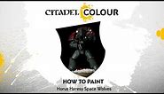 How to Paint: Horus Heresy Space Wolves