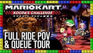 Mario Kart: Koopa's Challenge FULL RIDE WITH AR & QUEUE TOUR - Super Nintendo World