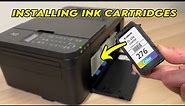 How to Install Ink Cartridges in Canon PIXMA TR4720 Printer