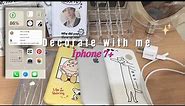 aesthetic iphone 7 plus customisation || what charger I used? cute cases shopee ideas